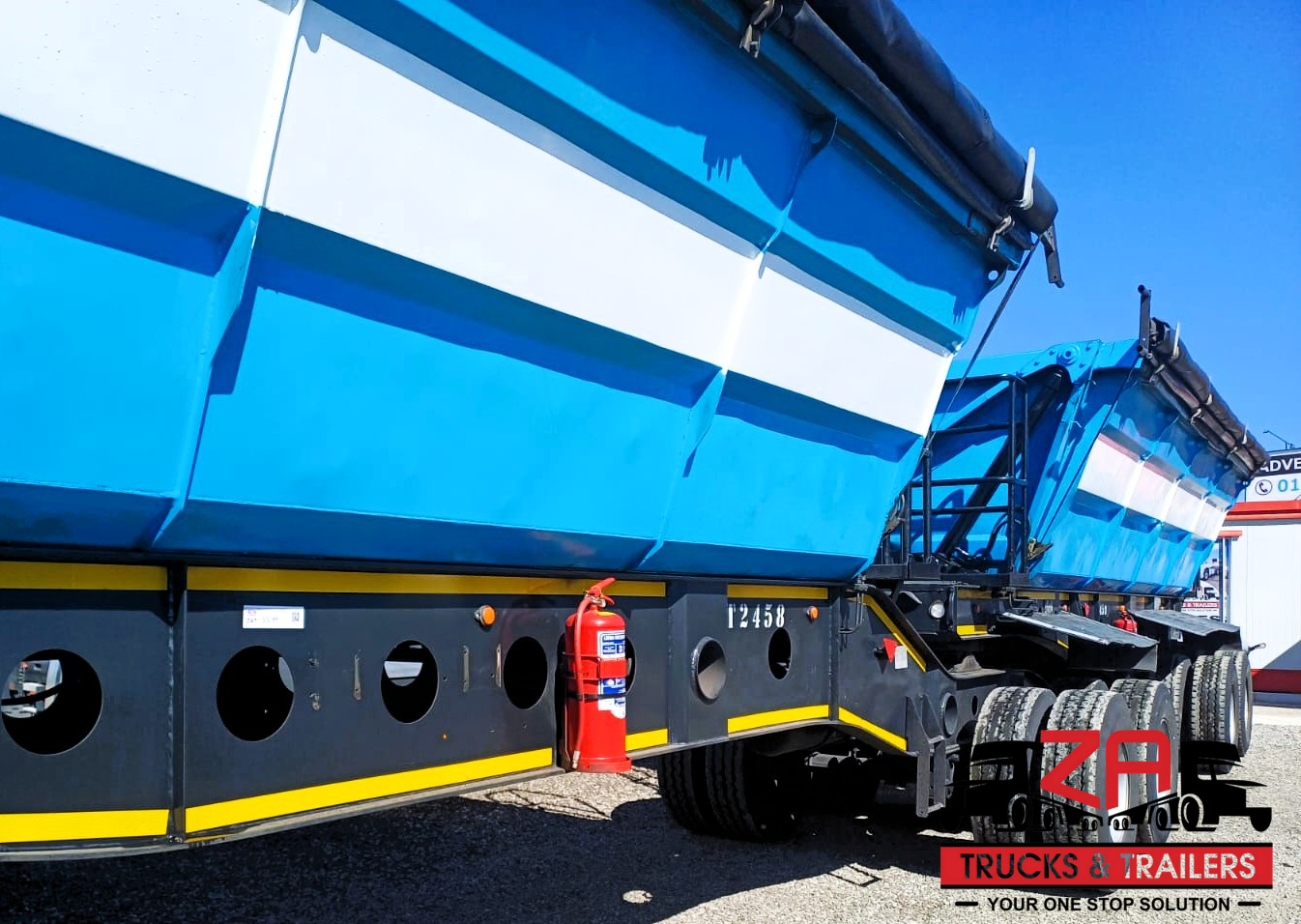 2018 AFRIT 40 CUBE SIDE TIPPER TRAILER #53189